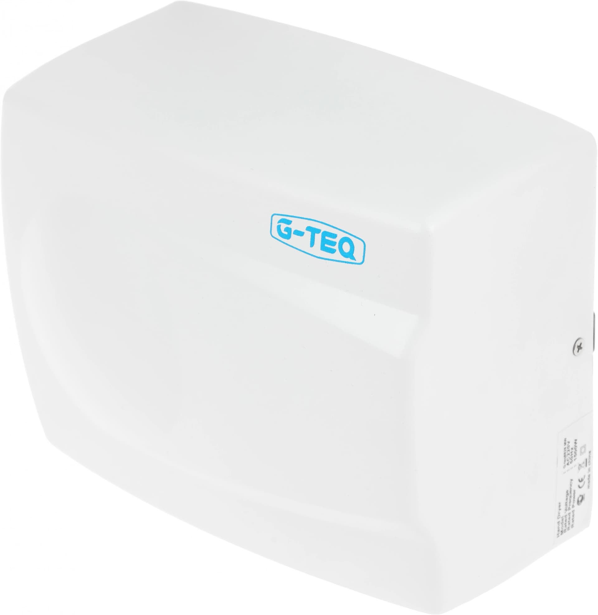 Сушилка для рук G-Teq 8828 MW 1500Вт белый