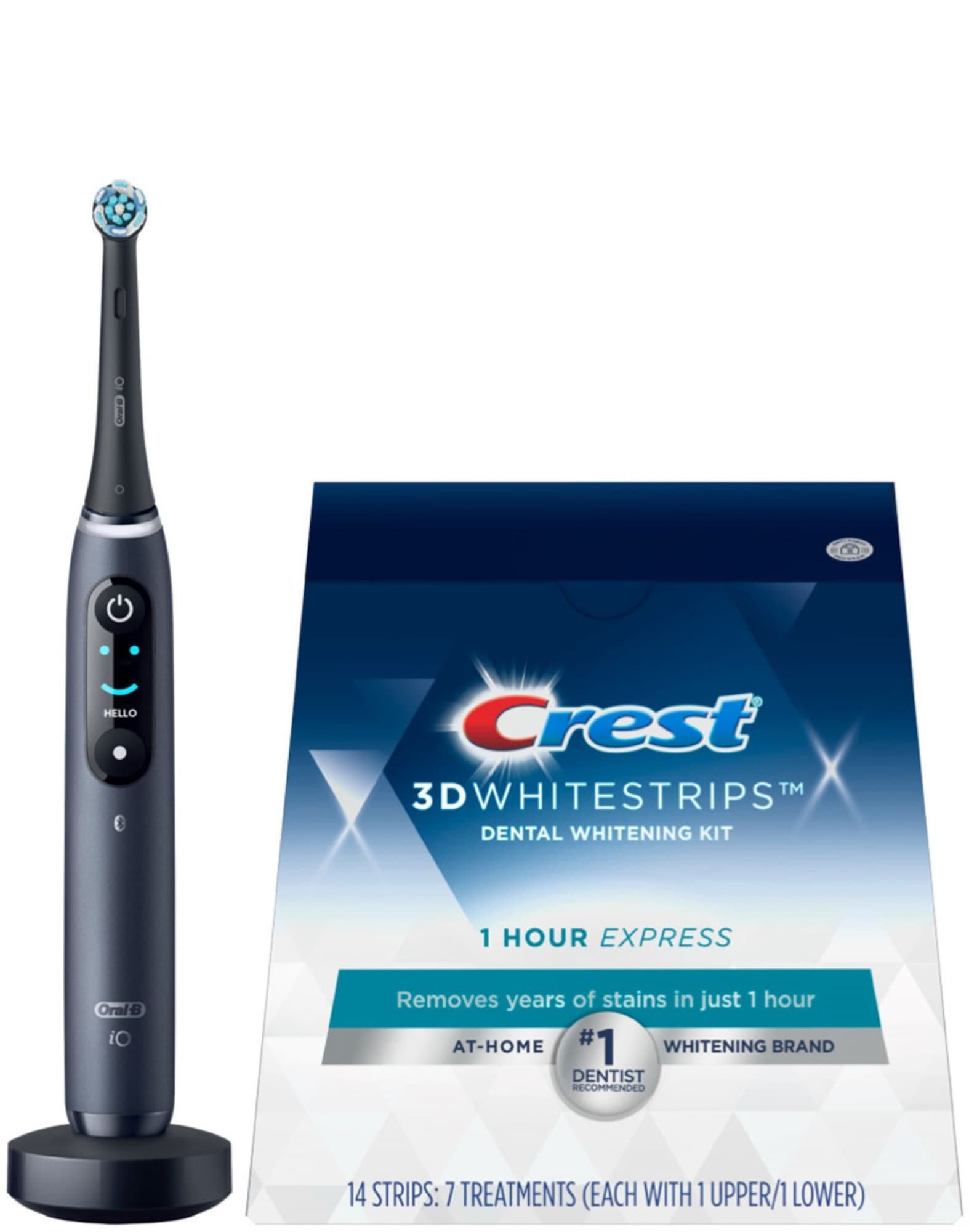 Зубная щетка электрическая Oral-B Vitality iO Series 8 черный - фото 4