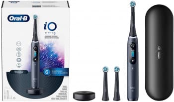 Зубная щетка электрическая Oral-B Vitality iO Series 8 черный - фото 2