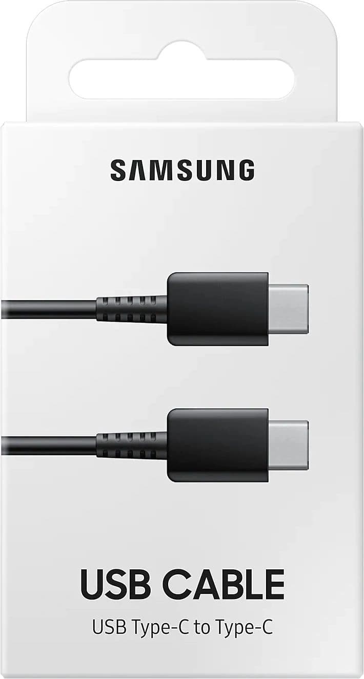 Кабель Samsung EP-DA705 EP-DA705BBEGWW USB Type-C (m)-USB Type-C (m) 1м черный (упак.:1шт) - фото 3