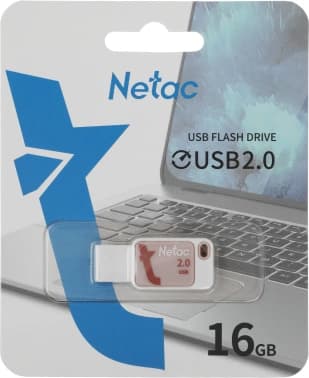 Флеш Диск Netac 16Gb UA31 NT03UA31N-016G-20PK USB2.0 розовый - фото 5
