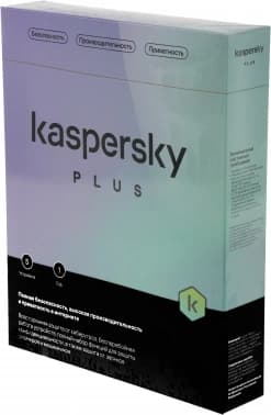 Программное Обеспечение Kaspersky Plus + Who Calls 5-Device 1Y Base Box (KL1050RBEFS) - фото 2