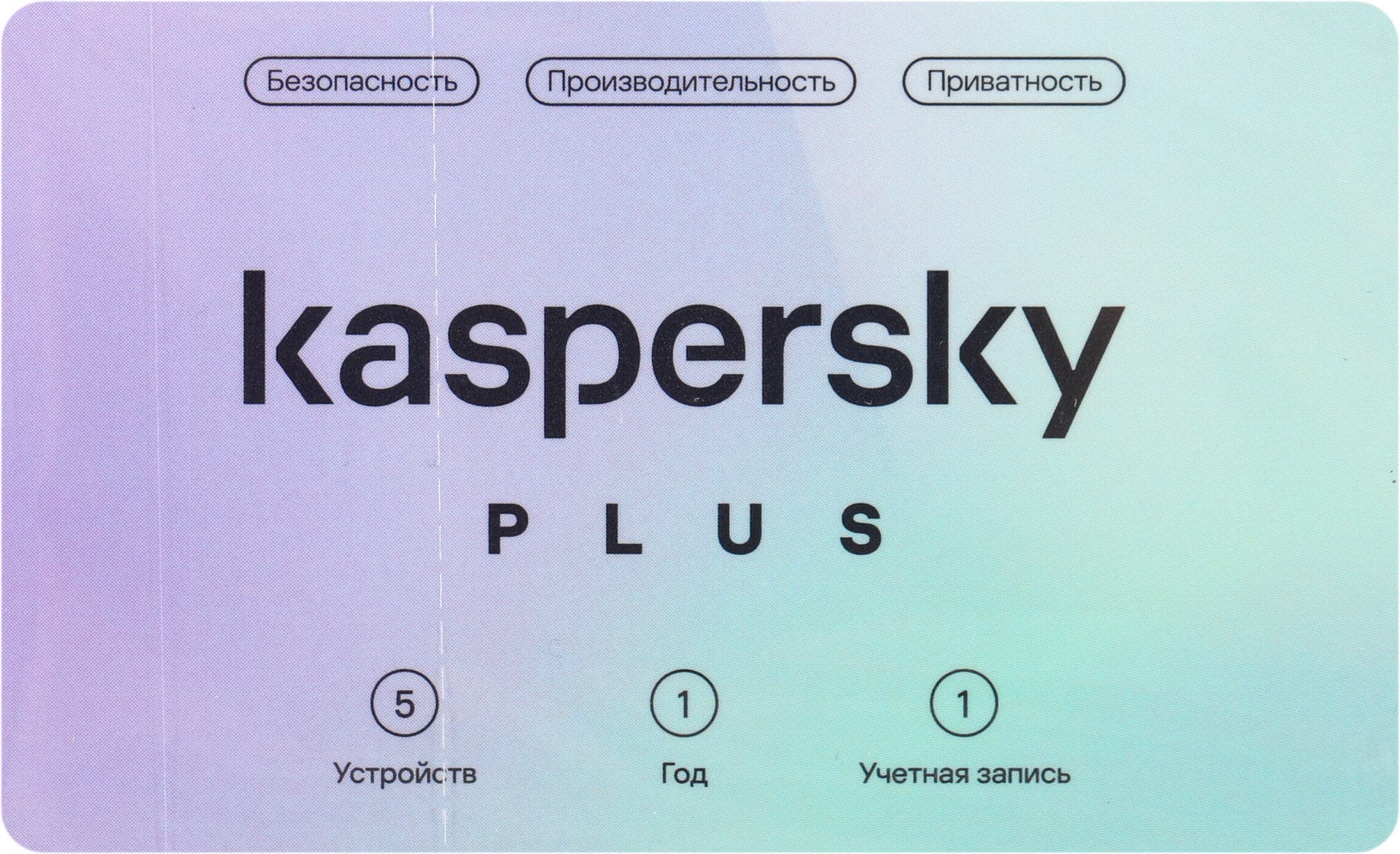 Программное Обеспечение Kaspersky Plus + Who Calls 5-Device 1Y Base Card (KL1050ROEFS)