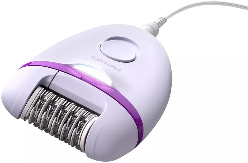 Эпилятор Philips BRE275/00 скор.:2 насад.:3 от электр.сети сиреневый/фиолетовый - фото 4