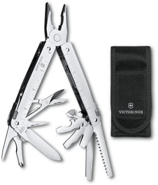 Мультитул Victorinox Swiss Tool MX (3.0327.MN) 115мм 26функц. чехол нейлоновый серебристый подар.коробка - фото 2