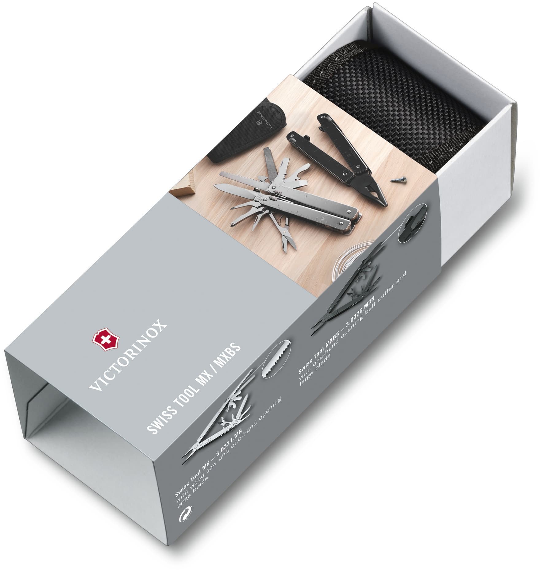 Мультитул Victorinox Swiss Tool MX (3.0327.MN) 115мм 26функц. чехол нейлоновый серебристый подар.коробка - фото 4