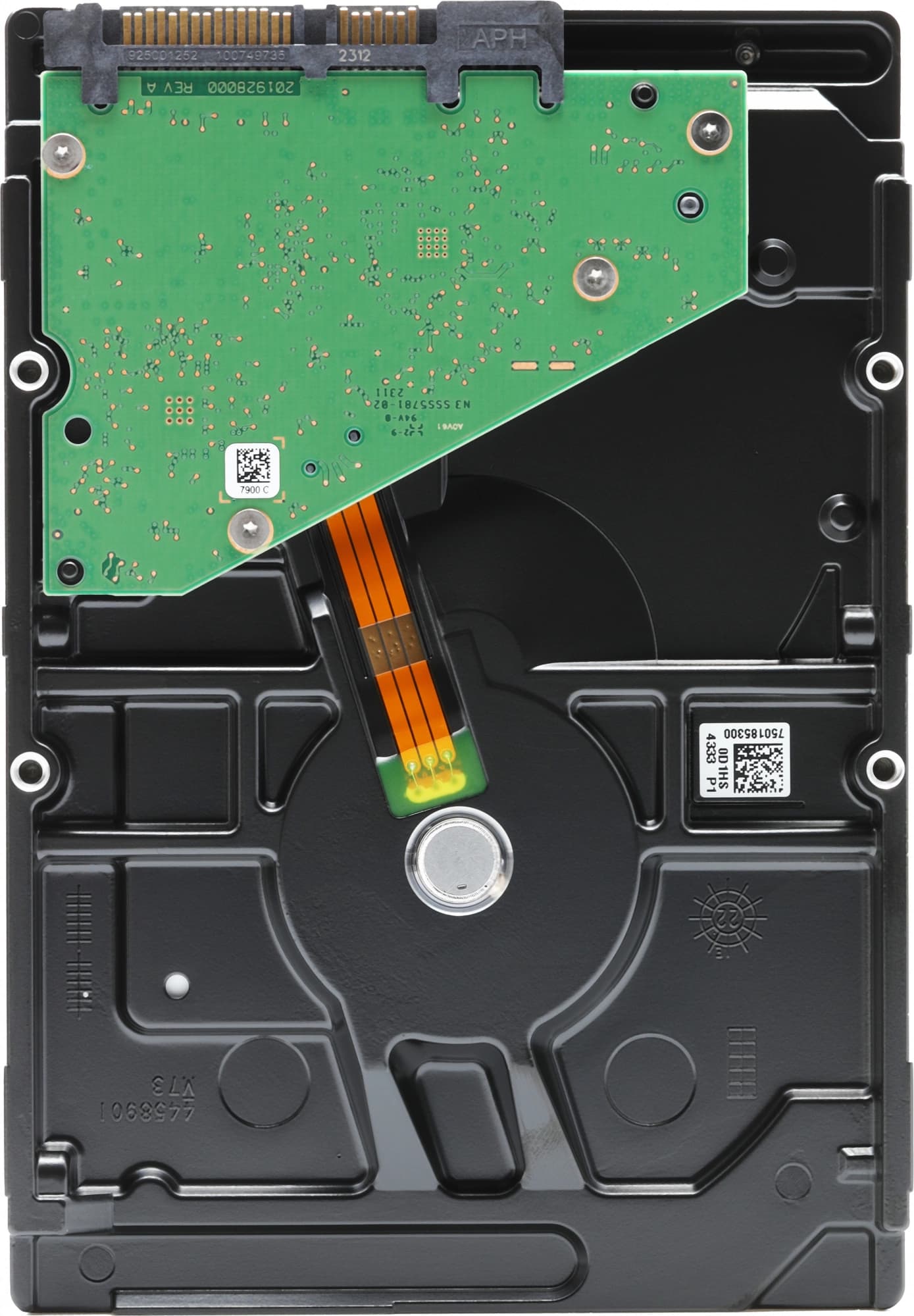 Жесткий диск Seagate SATA-III 6TB ST6000VX009 Surveillance Skyhawk 4KN (5400rpm) 256Mb 3.5" - фото 4