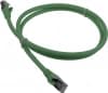 Патч-корд Lanmaster LAN-PC45/S6A-1.0-GN FTP RJ-45 вил.-вилка RJ-45 кат.6A 1м зеленый LSZH - фото 3