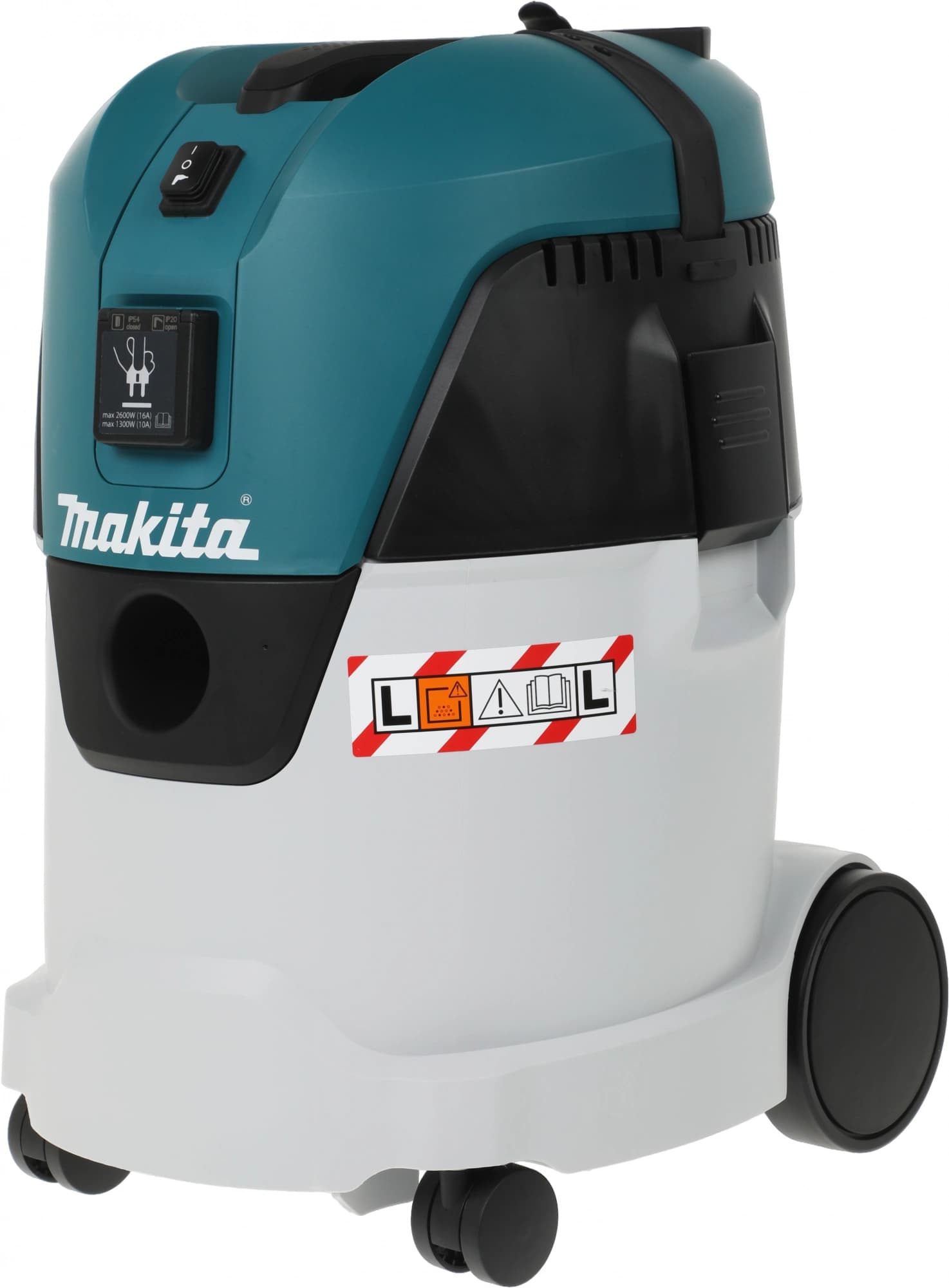 Строительный пылесос Makita VC2512L 1000Вт (уборка: сухая/влажная) серый - фото 4
