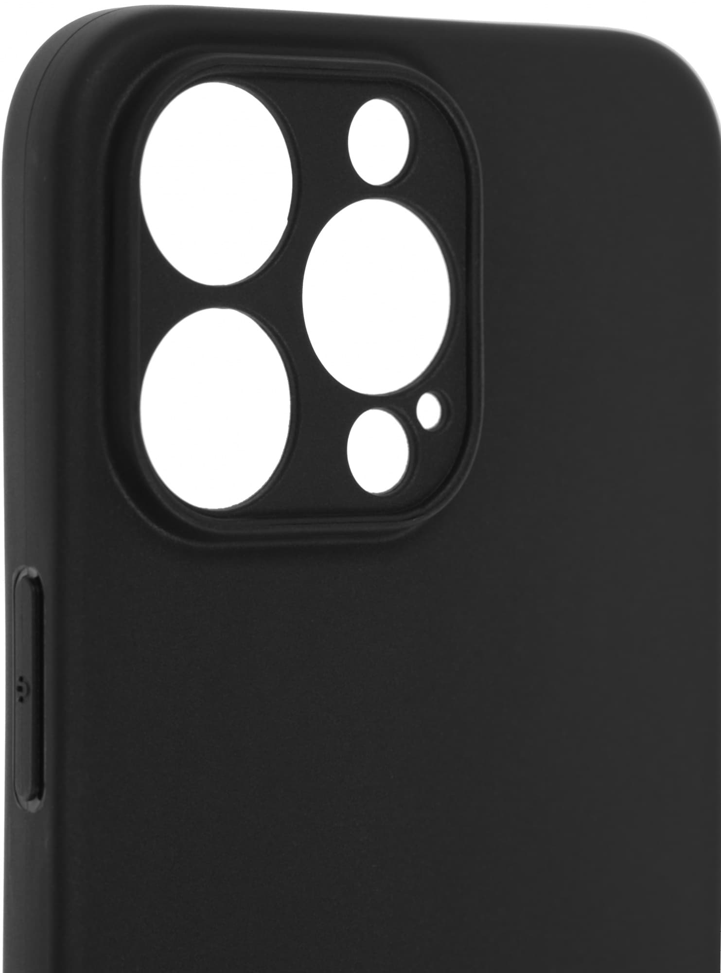 Чехол (клип-кейс) BoraSCO для Apple iPhone 15 Pro Max Silicone Case черный (72415) - фото 5