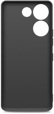 Чехол (клип-кейс) BoraSCO для Tecno Camon 20 (4G)/20 Pro (4G) Silicone Case черный (72054) - фото 5