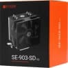 Устройство охлаждения(кулер) ID-Cooling SE-903-SD V3 Soc-AM5/AM4/1200/1700/1851 черный 3-pin 23dB Al+Cu 130W 370gr Ret - фото 3