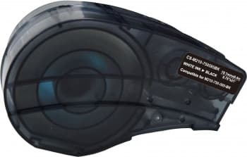 Картридж ленточный Cactus CS-M210-750595BK M210-750-595-BK белый на черном 19.1x6.4 для Brady M210/M211/M210-LAB - фото 5