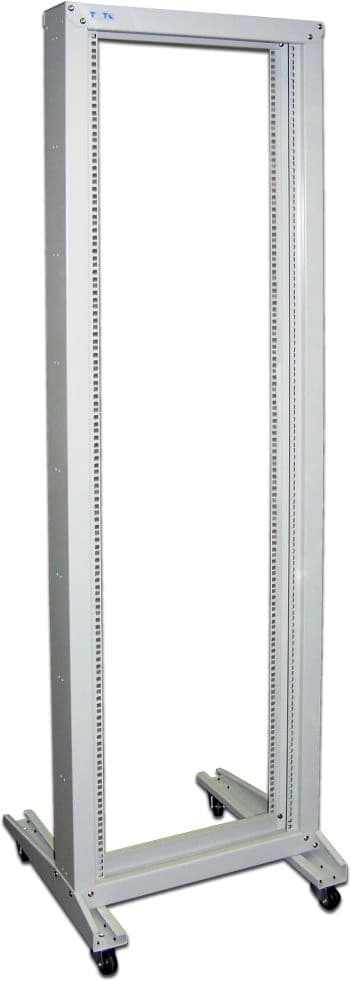 Стойка однорамная Lanmaster TWT-RACK1-33U 33U 600ммx600мм 150кг серый - фото 1