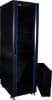 Шкаф коммутационный Lanmaster (TWT-CBB-27U-6X10-G1) напольный 27U 600x1000мм пер.дв.стекл 2 бок.пан. задн.дв.перфор.2-хст. 800кг черный IP20 - фото 3