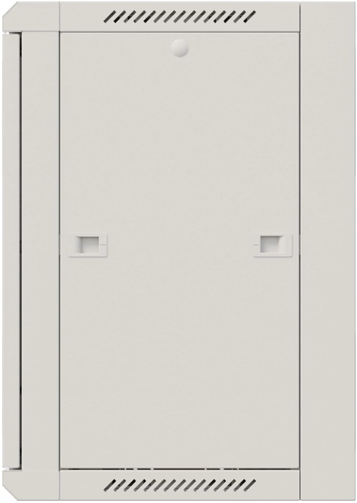 Шкаф коммутационный NTSS Премиум (NTSS-W15U6045GS-2) настенный 15U 600x450мм пер.дв.стекл 60кг серый 365мм 27кг 220град. 770мм IP20 сталь - фото 3