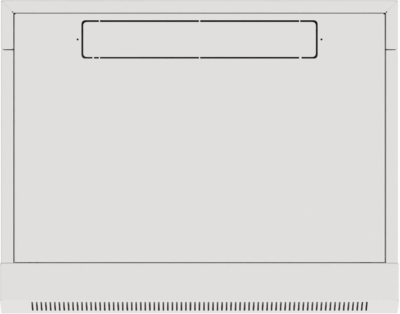 Шкаф коммутационный NTSS Премиум (NTSS-W15U6045GS-2) настенный 15U 600x450мм пер.дв.стекл 60кг серый 365мм 27кг 220град. 770мм IP20 сталь - фото 4
