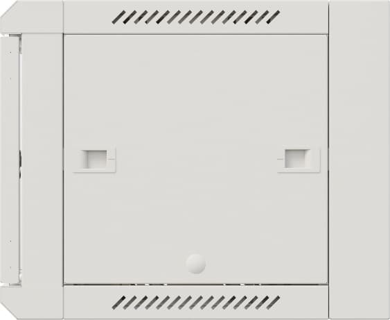 Шкаф коммутационный NTSS Премиум (NTSS-W6U6060GS-2) настенный 6U 600x600мм пер.дв.стекл 60кг серый 500мм 19.5кг 220град. 370мм IP20 сталь - фото 3