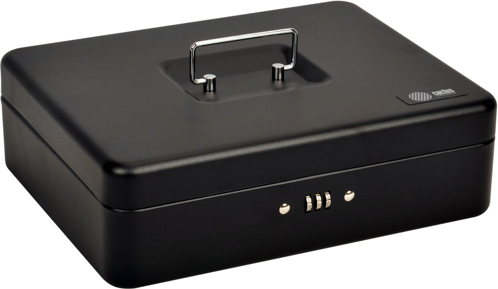 Ящик для денег без номинала Cactus CS-DCB-004 90x300x240 графитовый сталь 1.76кг - фото 4