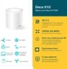 Бесшовный Mesh роутер TP-Link Deco X10 (DECO X10(1-PACK)) AX1500 10/100/1000BASE-TX белый - фото 3