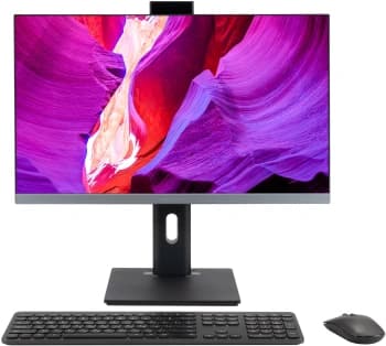 Моноблок Digma Pro Unity 23.8" Full HD i7 1255U (1.7) 16Gb SSD512Gb Iris Xe Windows 11 Pro GbitEth WiFi BT 90W клавиатура мышь Cam серый 1920x1080 - фото 2