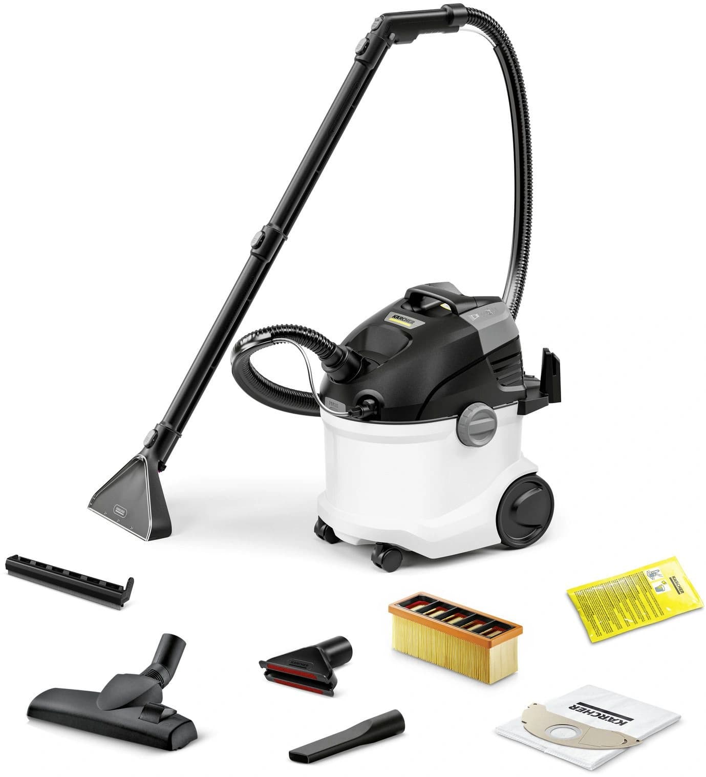Пылесос моющий Karcher SE 5 1000Вт белый/черный (в компл.:1мешок) - фото 4