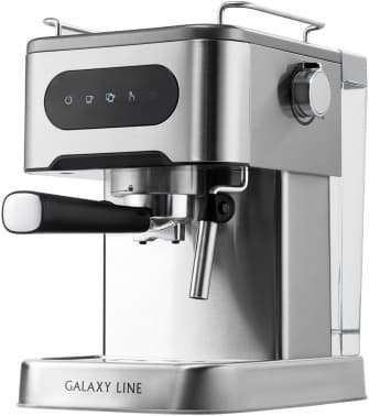 Кофеварка рожковая Galaxy Line GL 0761 1500Вт серебристый - фото 2