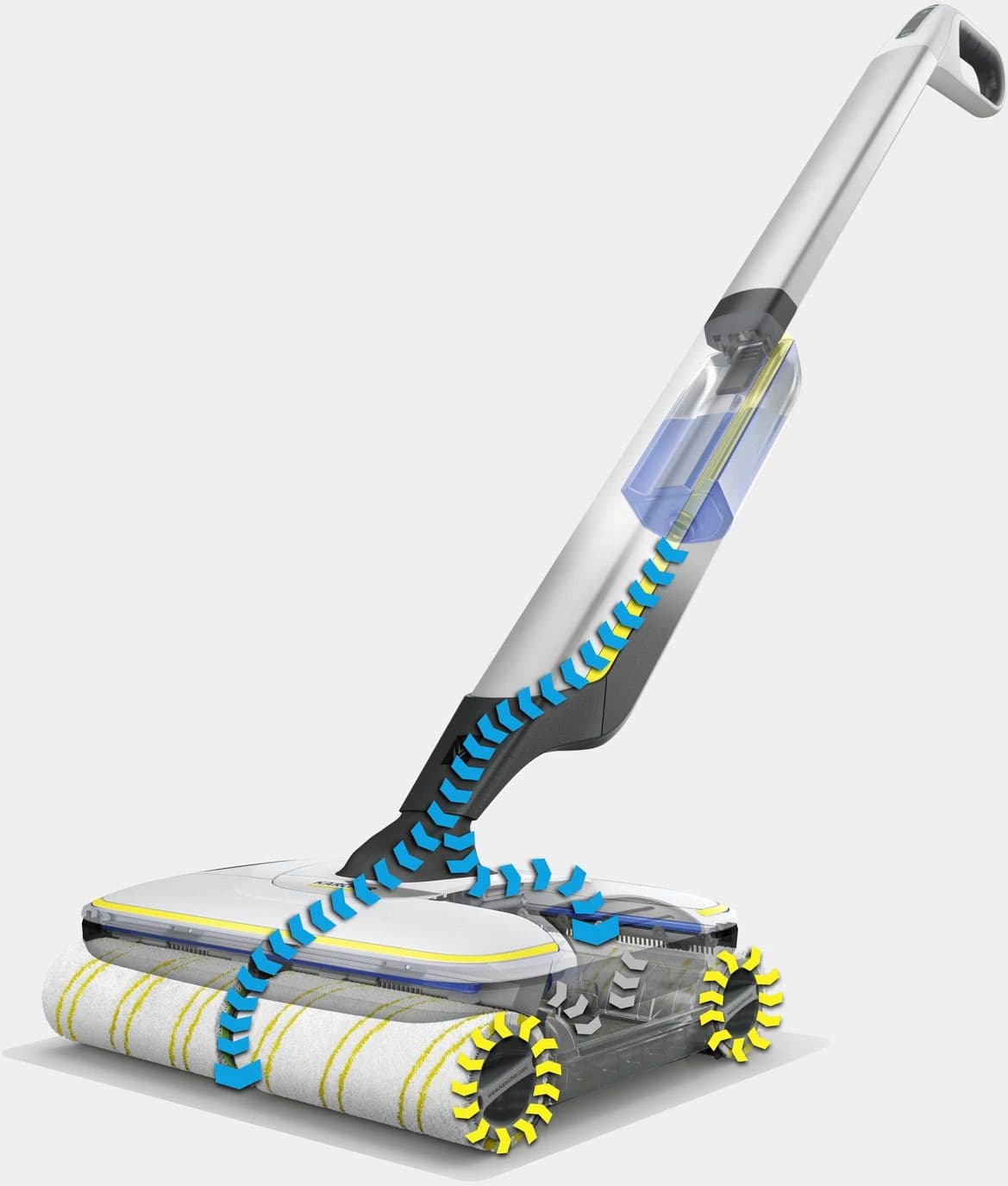 Электрошвабра Karcher FC 7 Cordless белый - фото 4