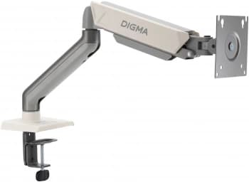 Кронштейн для мониторов ЖК Digma D-MM101 серый 17"-32" макс.9кг крепление к столешнице поворот и наклон - фото 5