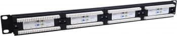 Патч-панель NTSS NTSS-PP-1U-24-UTP-RJ45-6-D 19" 1U 24xRJ45 кат.6 UTP - фото 2