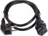 Шнур питания NTSS NTSS-PC19771 C19-Schuko проводник.:3x1.5мм2 1.8м 220/250В 16А черный - фото 3