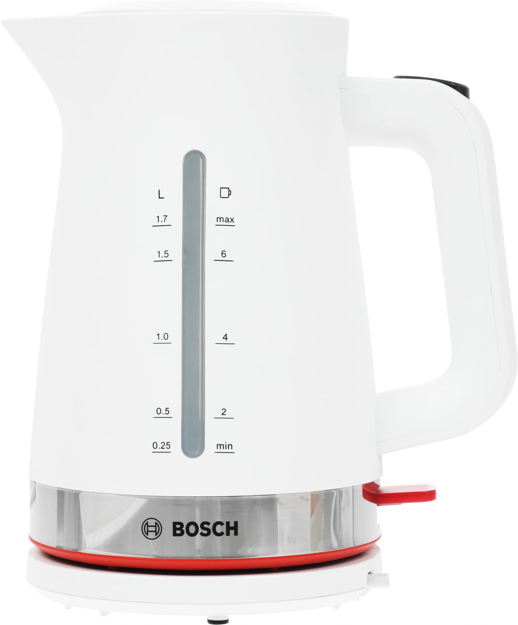 Чайник электрический Bosch TWK4M 1.7л. белый корпус: пластик (TWK4M221)