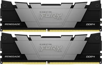 Память DDR4 2x8GB 4266MHz Kingston KF442C19RB2K2/16 Fury Renegade Black RTL Gaming PC4-34100 CL19 DIMM 288-pin 1.4В single rank с радиатором Ret - фото 2