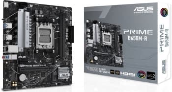 Материнская плата Asus PRIME B650M-R Socket AM5 AMD B650 2xDDR5 mATX AC`97 8ch(7.1) 2.5Gg RAID+HDMI - фото 5