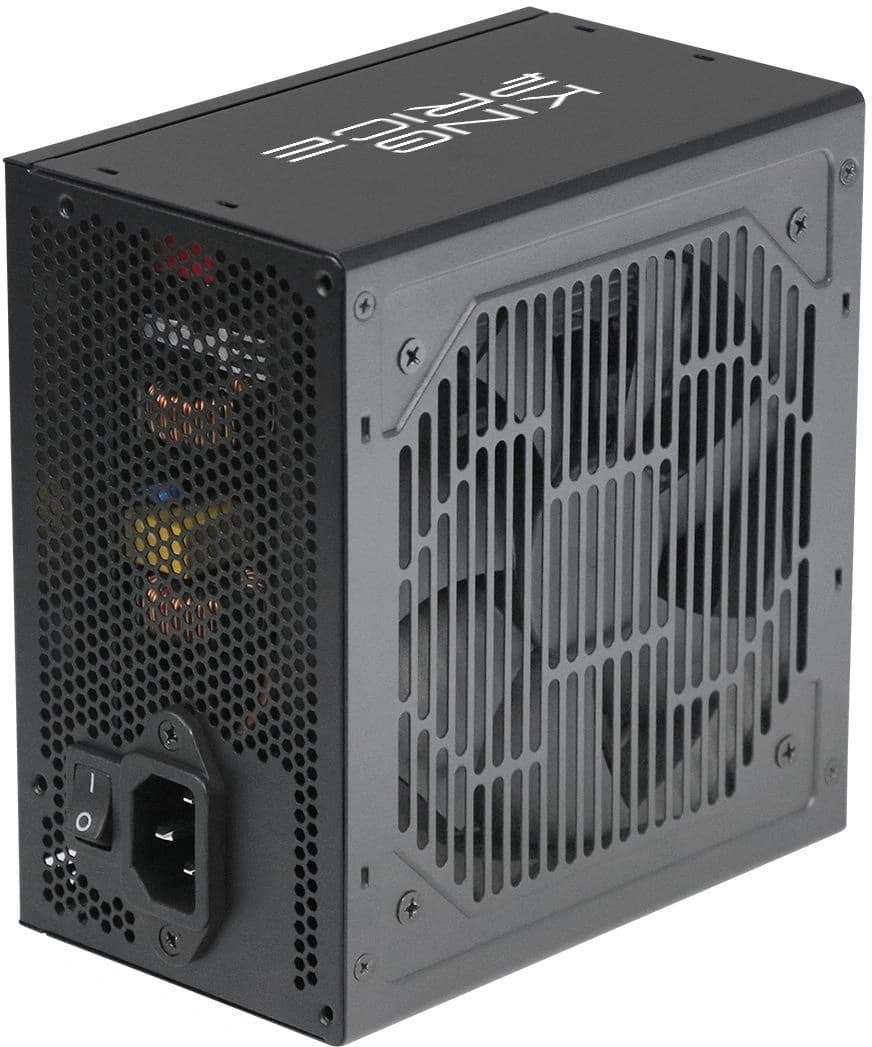 Блок питания KingPrice ATX 450W KPPSU450 (20+4pin) 120mm fan 3xSATA RTL - фото 4