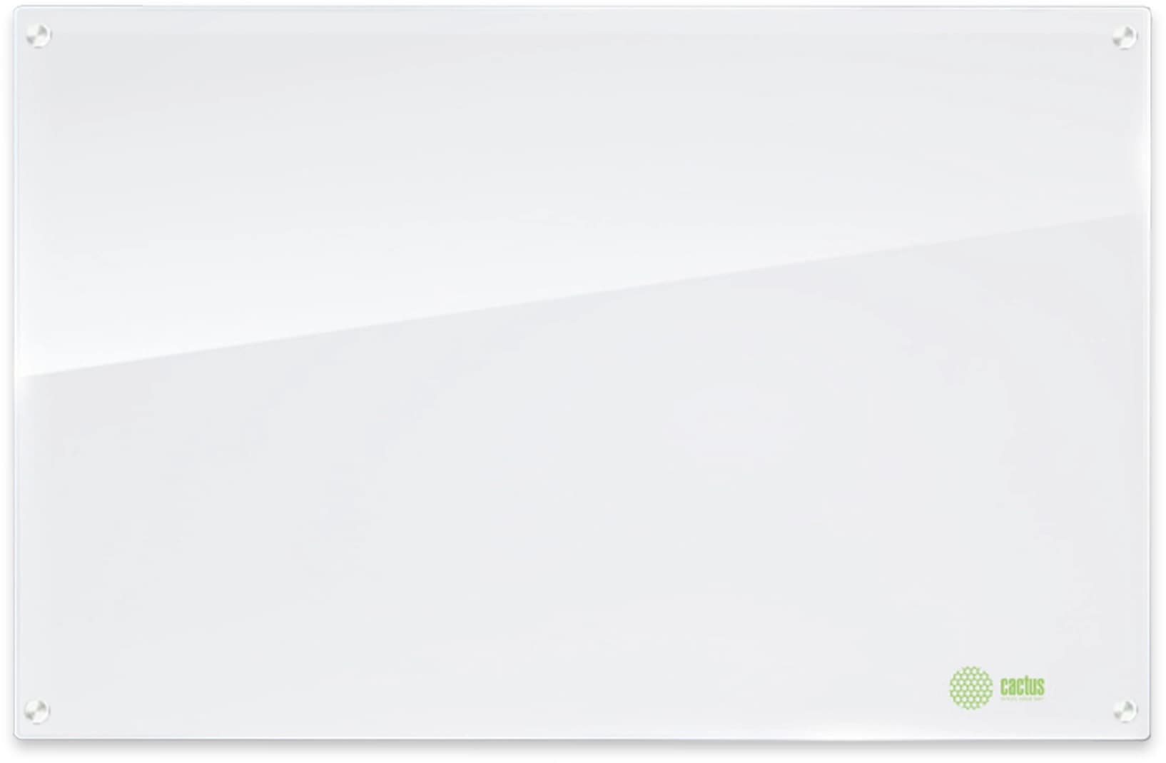 Доска стеклянная Cactus CS-GBD-90X120-UWT-TM Сквозное крепление стекло ультра белый 90x120см стекло крепления