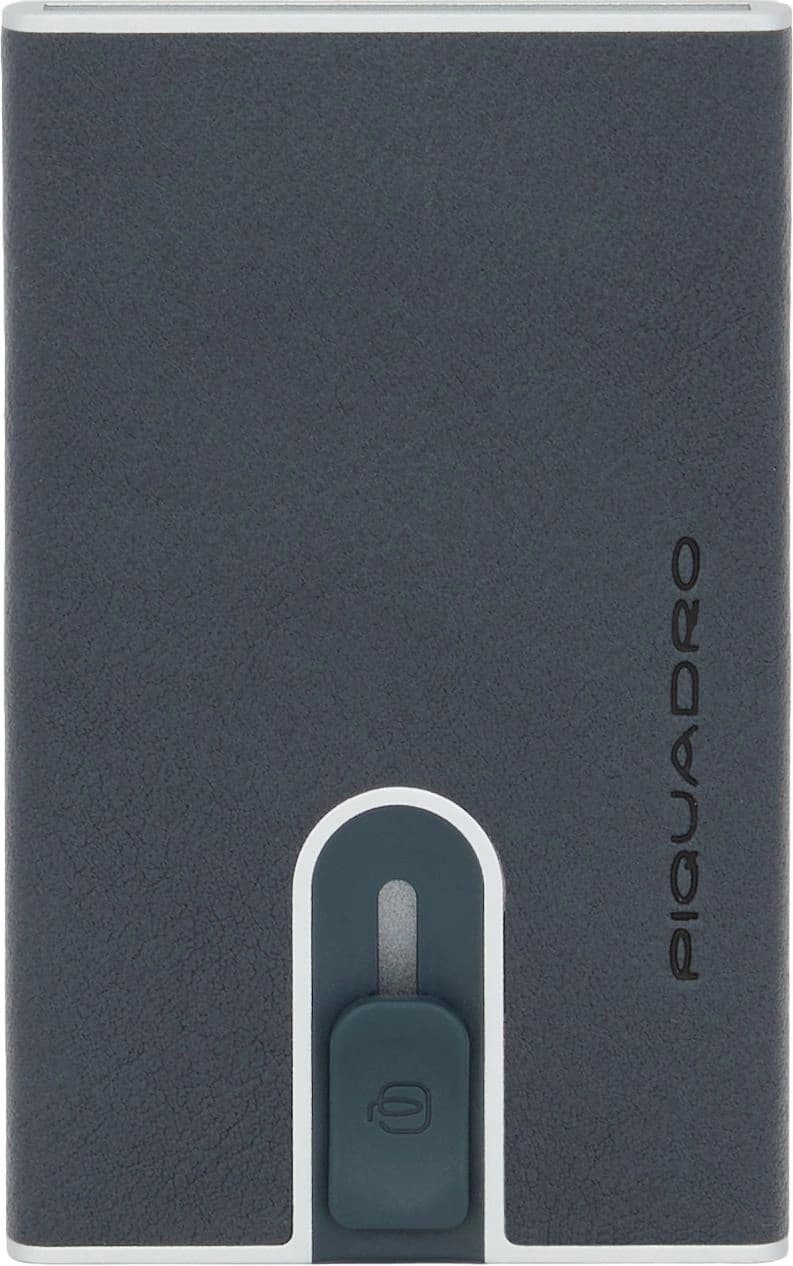 Чехол для кредитных карт Piquadro Black Square PP4825B3R/BLU4 темно-синий натур.кожа - фото 4