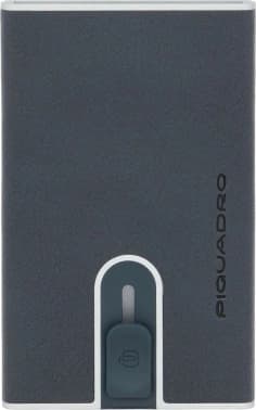 Чехол для кредитных карт Piquadro Black Square PP4825B3R/BLU4 темно-синий натур.кожа - фото 5