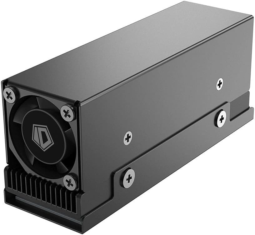 Радиатор для SSD ID-Cooling Zero M25 черный 24.6дБ алюминий Ret