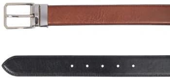 Ремень мужской The Bridge Brunelleschi 03450401/6V-110х3.5см коричневый/черный натур.кожа - фото 5