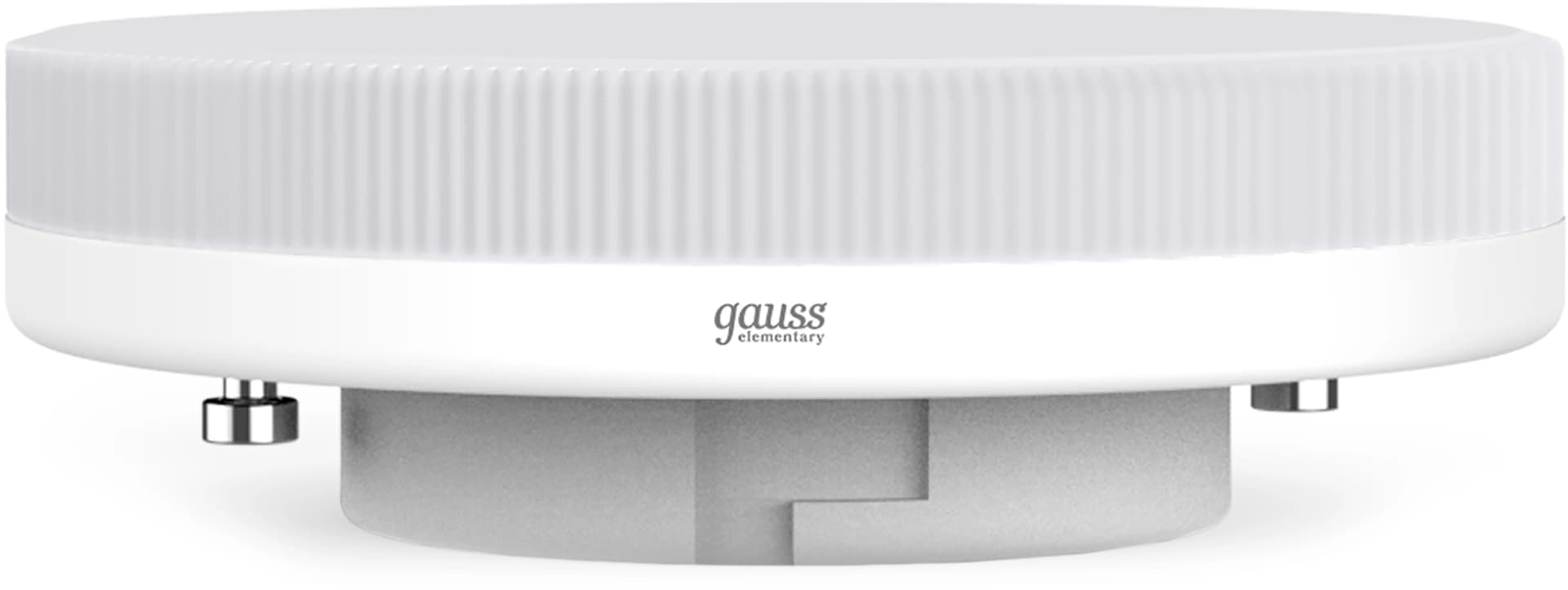 Лампа светодиодная Gauss Elementary 11Вт цок.:GX53 таблетка 220B св.свеч.бел.нейт. Tablet (упак.:10шт) (83821) - фото 4