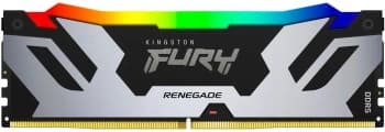 Память DDR5 24GB 7200MHz Kingston KF572C38RSA-24 Fury Renegade Silver/Black RGB RTL Gaming PC5-57600 CL38 DIMM 288-pin 1.45В single rank с радиатором Ret - фото 2