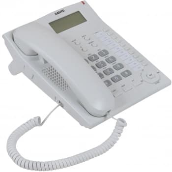 Телефон проводной Sanyo RA-S517W белый - фото 5