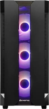 Корпус Chieftec Hunter черный без БП ATX 4x120mm 4x140mm 2xUSB3.1 audio bott PSU - фото 5