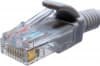 Патч-корд Suprlan 10-0141 UTP RJ-45 вил.-вилка RJ-45 кат.5E 0.5м серый LSZH 26AWG - фото 3