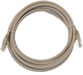 Патч-корд Suprlan 10-0169 UTP RJ-45 вил.-вилка RJ-45 кат.6 3м серый LSZH - фото 5