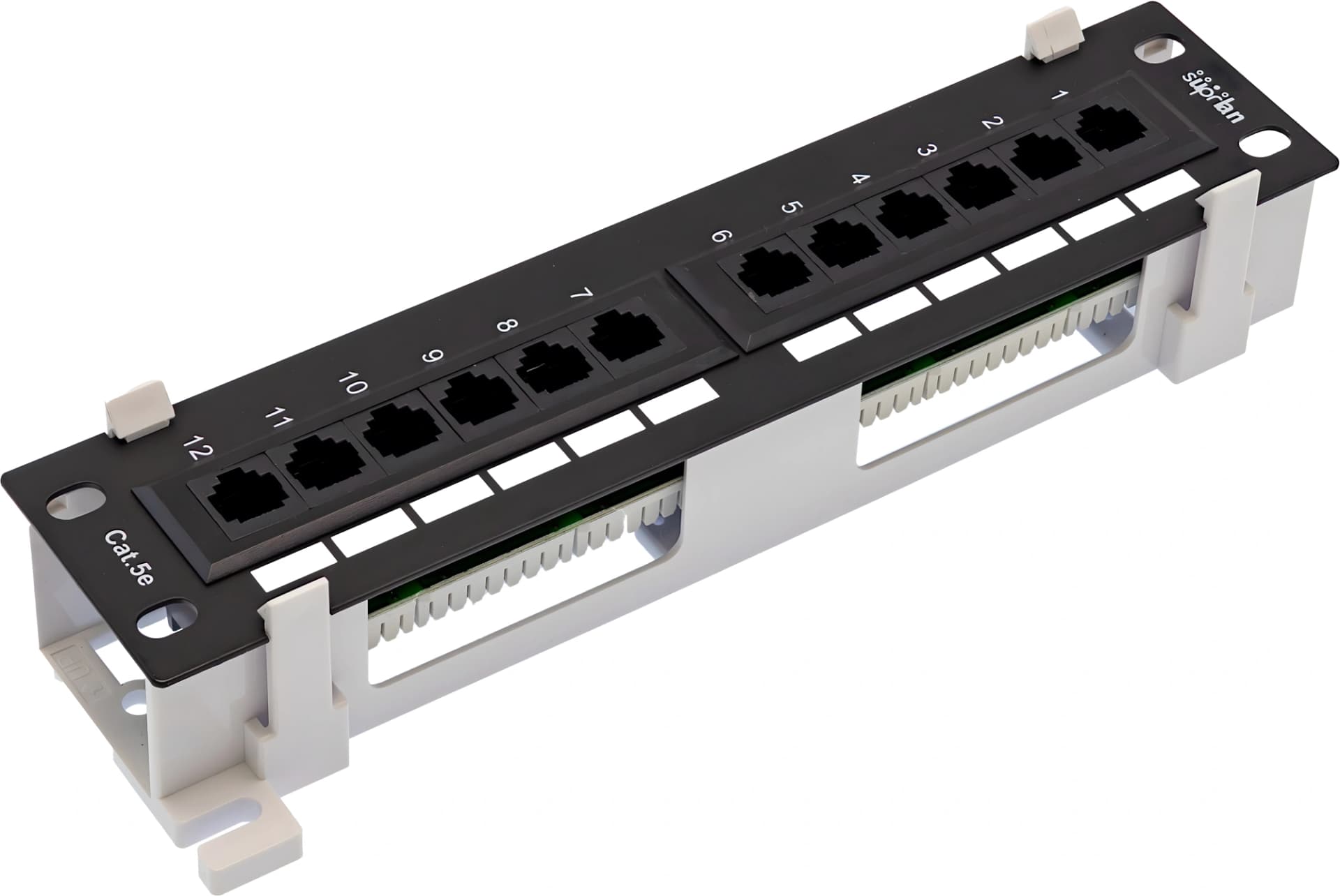 Патч-панель Suprlan 10-0407 10" 1U 12xRJ45 кат.5E UTP - фото 5