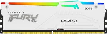 Память DDR5 32GB 6000MHz Kingston KF560C30BWEA-32 Fury Beast RGB RTL Gaming PC5-48000 CL30 DIMM 288-pin 1.4В kit single rank с радиатором Ret - фото 2