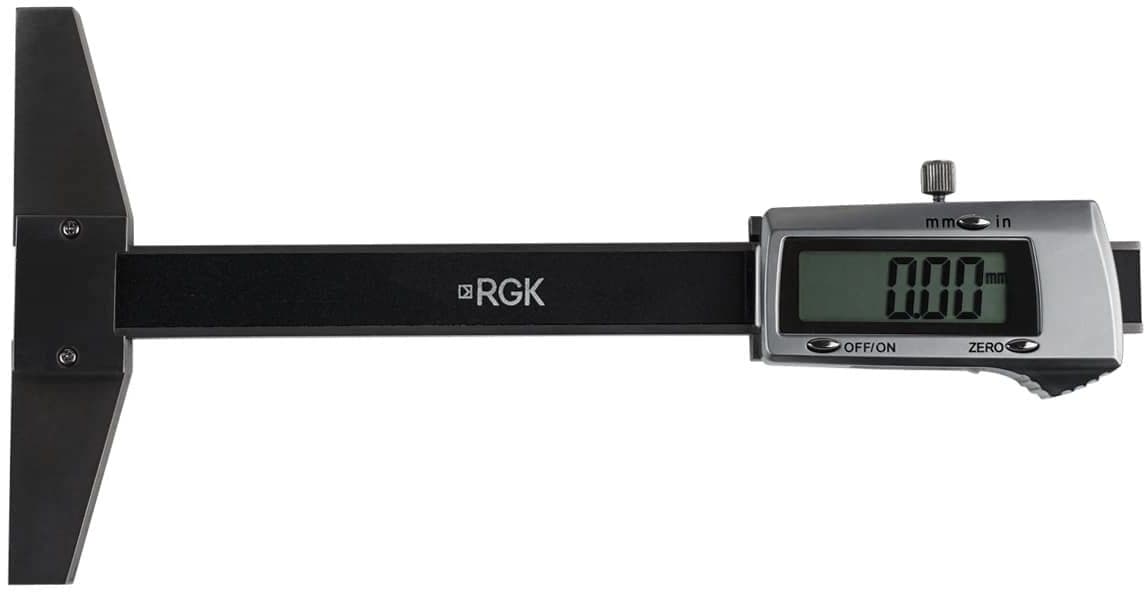 Штангенглубиномер нониусный RGK SCG-100 черный пластиковый футляр (756945)