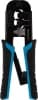 Инструмент обжимной Rexant HT-568R 12-3432-1 для RJ-45/RJ-12/RJ-11 (упак:1шт) черный/синий - фото 3